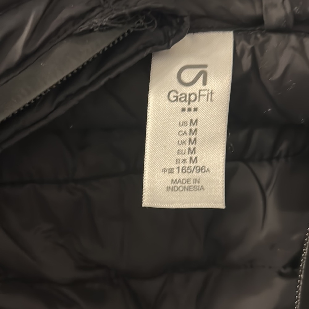 Gap Black Primaloft Pullover Jacket Nwot - image 6